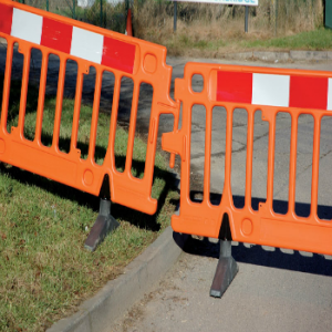 Plastic & Water filled barrier systems – YFH – Yorkshire Fence Hire